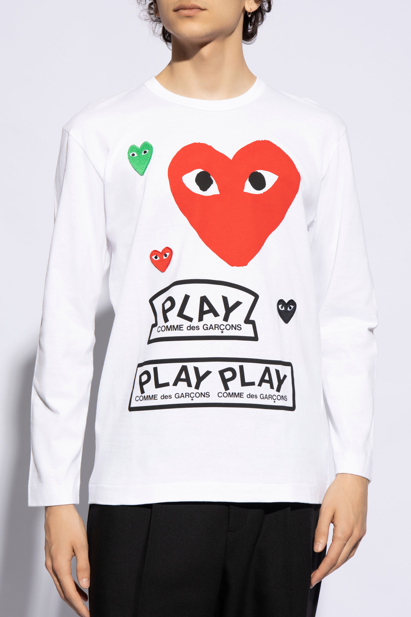 Comme des garcons play canada best sale